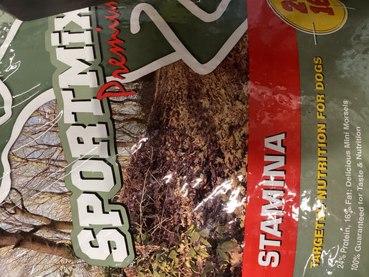 Sports Mix 24/18 Stamina Camo/Green Dog Food