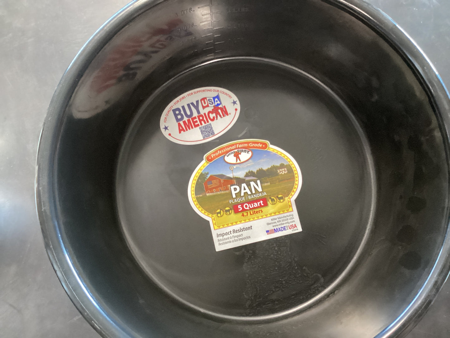 Pan 5 Quart Black