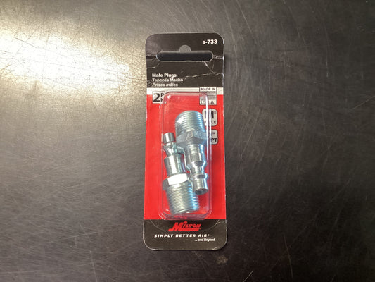 Milton 3/8 Male Plug