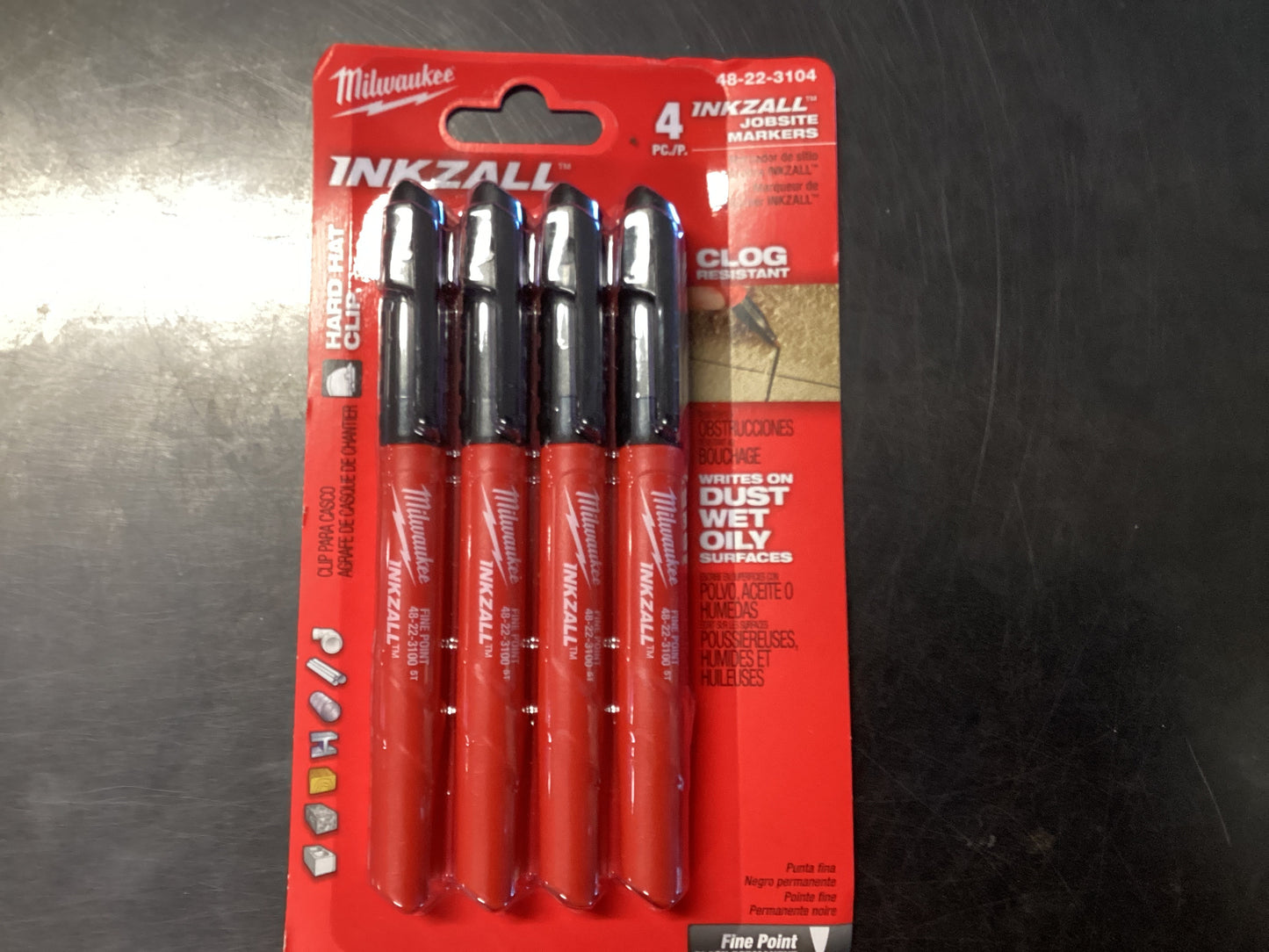 Milwaukee 4pc Marker