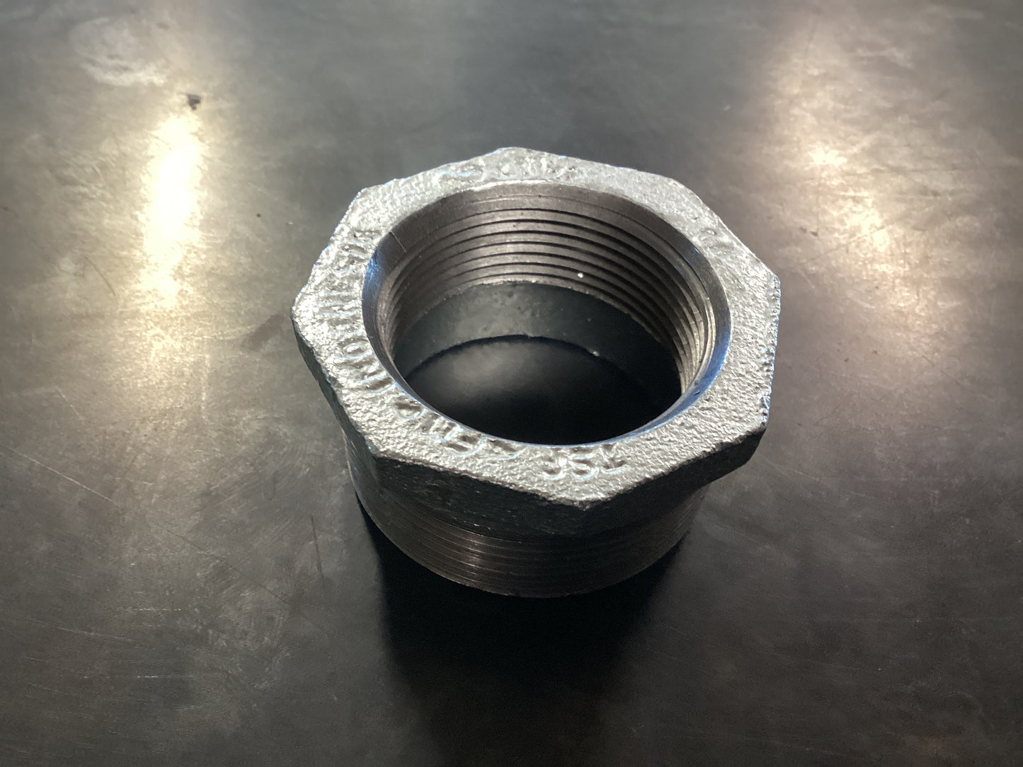 2”x 1-1/2” Galvanized Bushing PVC