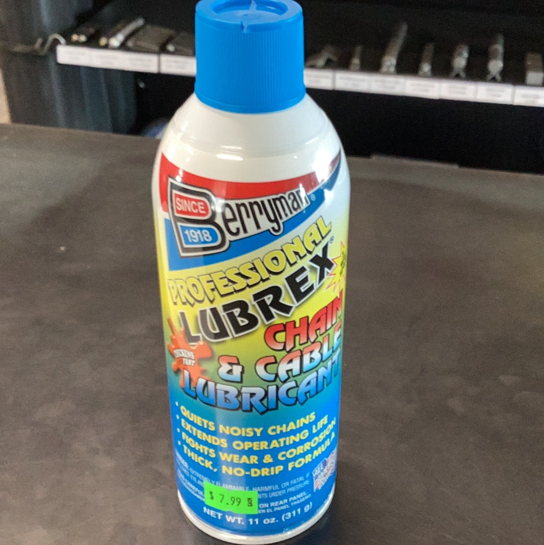 Chain and cable lubricant