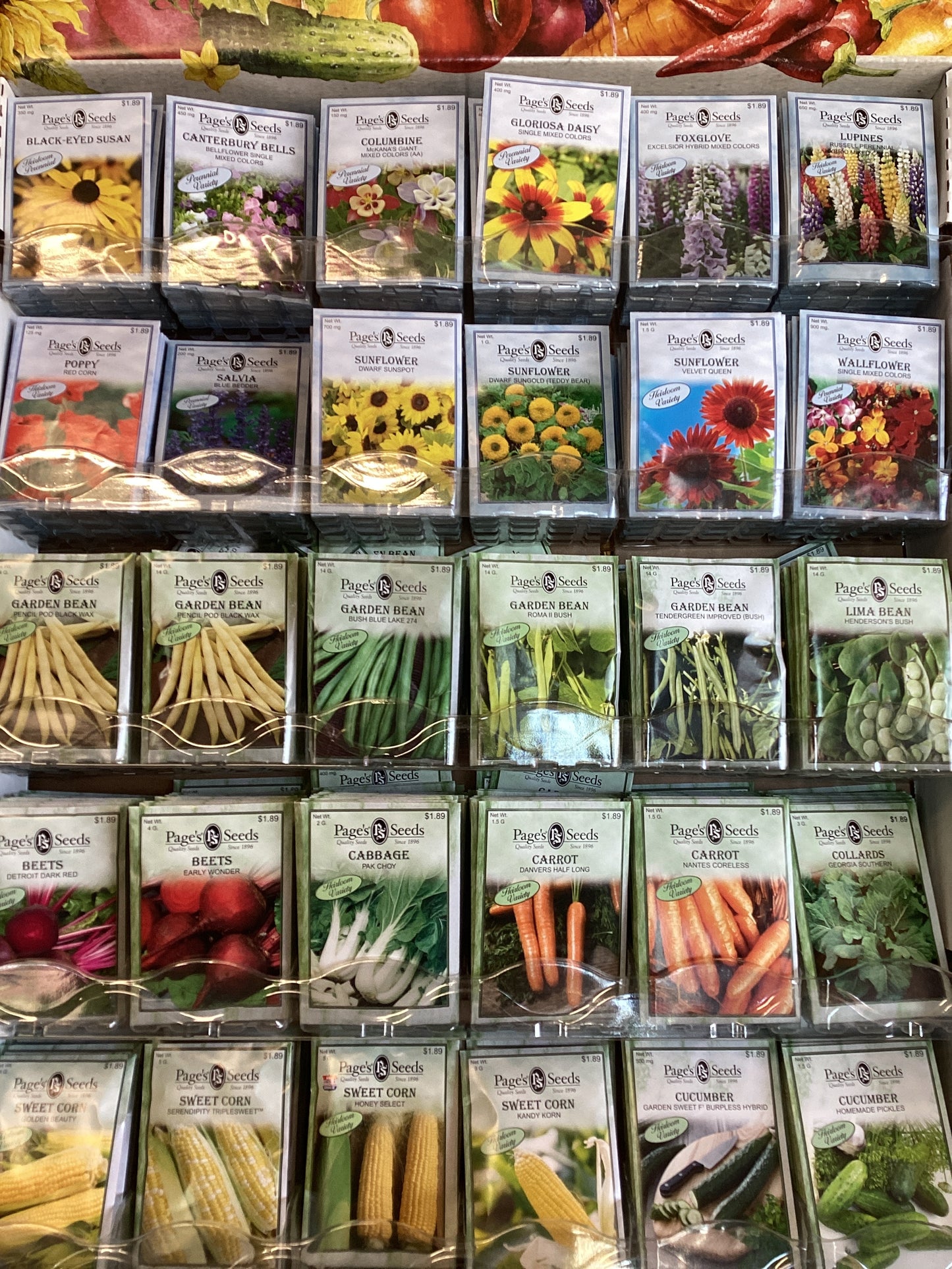 Garden Seed Packets