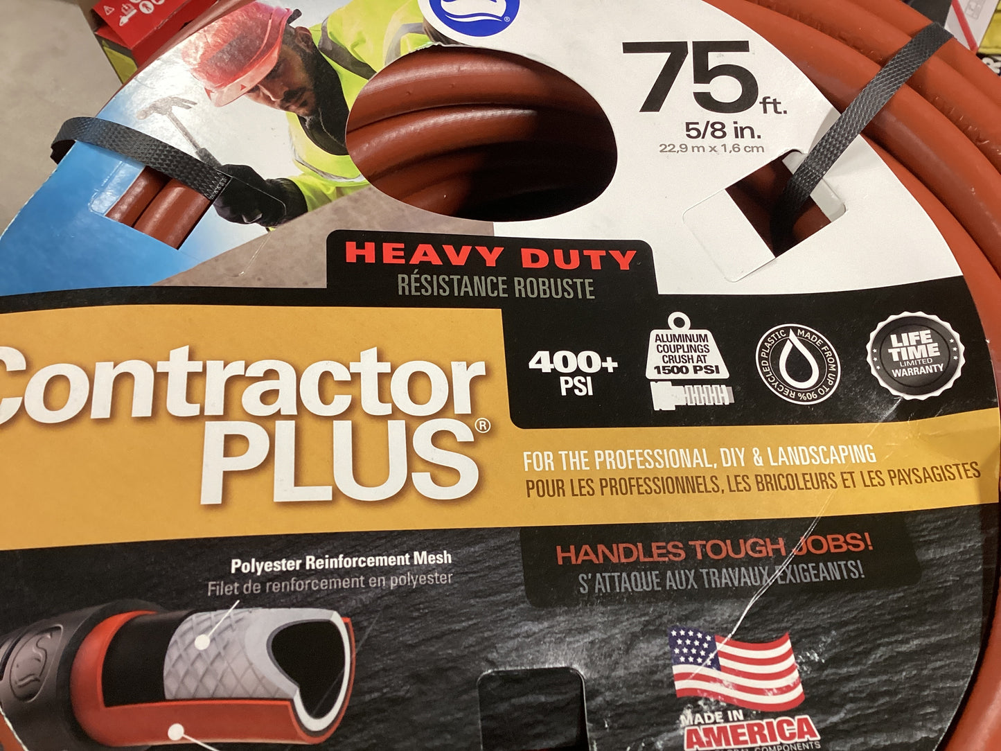 Swan Contractor Plus Water Hose 75’