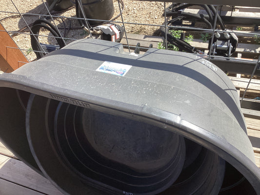 Stock Tank Black Poly 100gal