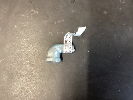 1/4” Galv Str. Elbow