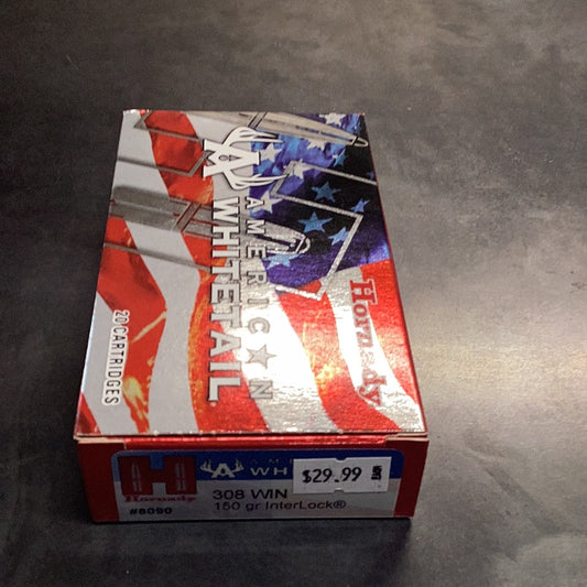 Hornady Whitetail 308 win 150gr