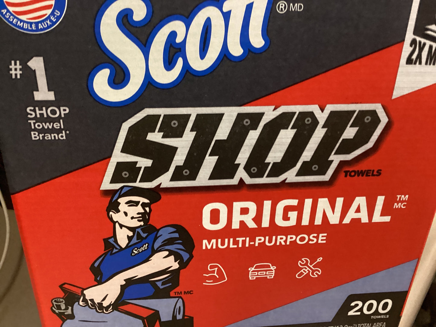Scott Shop Towels Blue