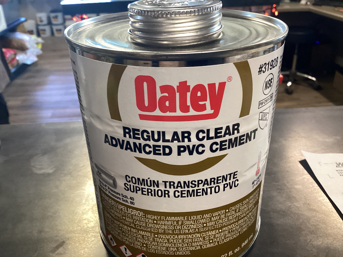 Oatey Regular Clear