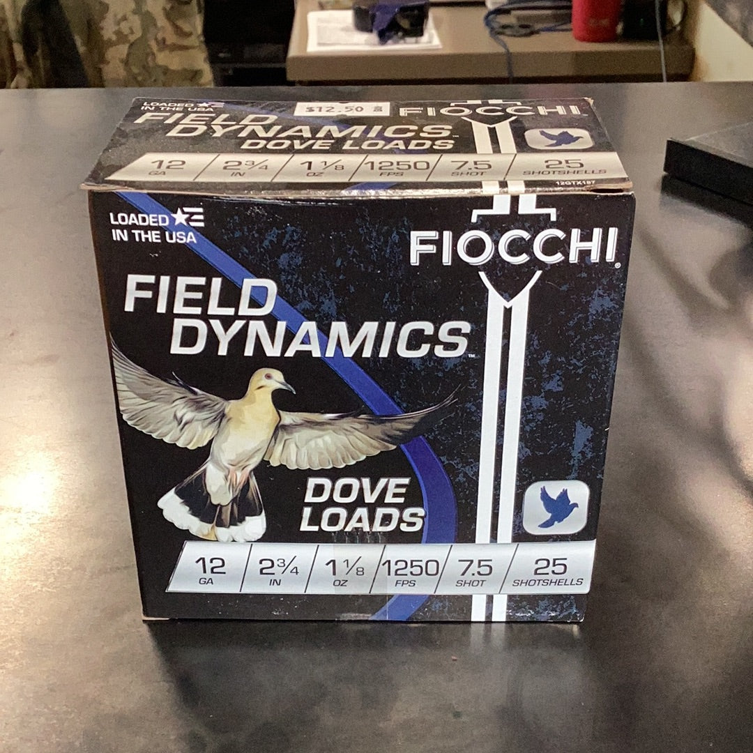 Fiocchi 12ga 7.5 shot