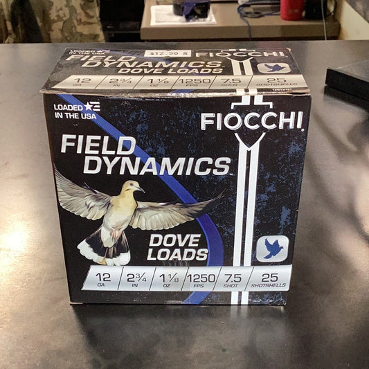 Fiocchi 12ga 7.5 shot