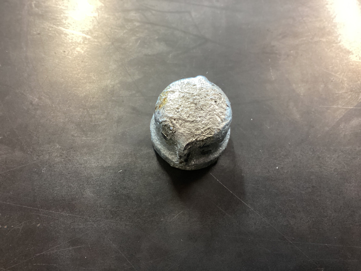 1/2” Galvanized Cap PVC