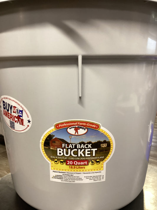 Flat Back Gray