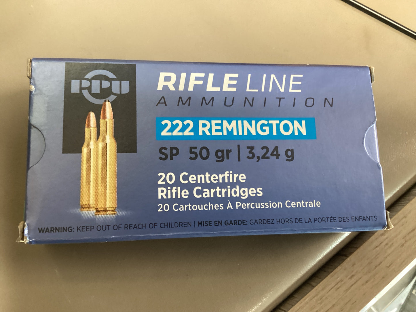 RifleLine 222rem 50gr
