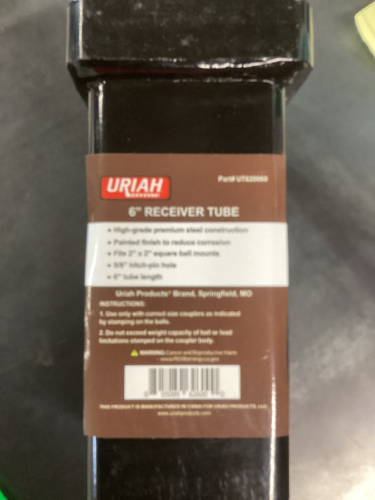 6” Receiver Tube