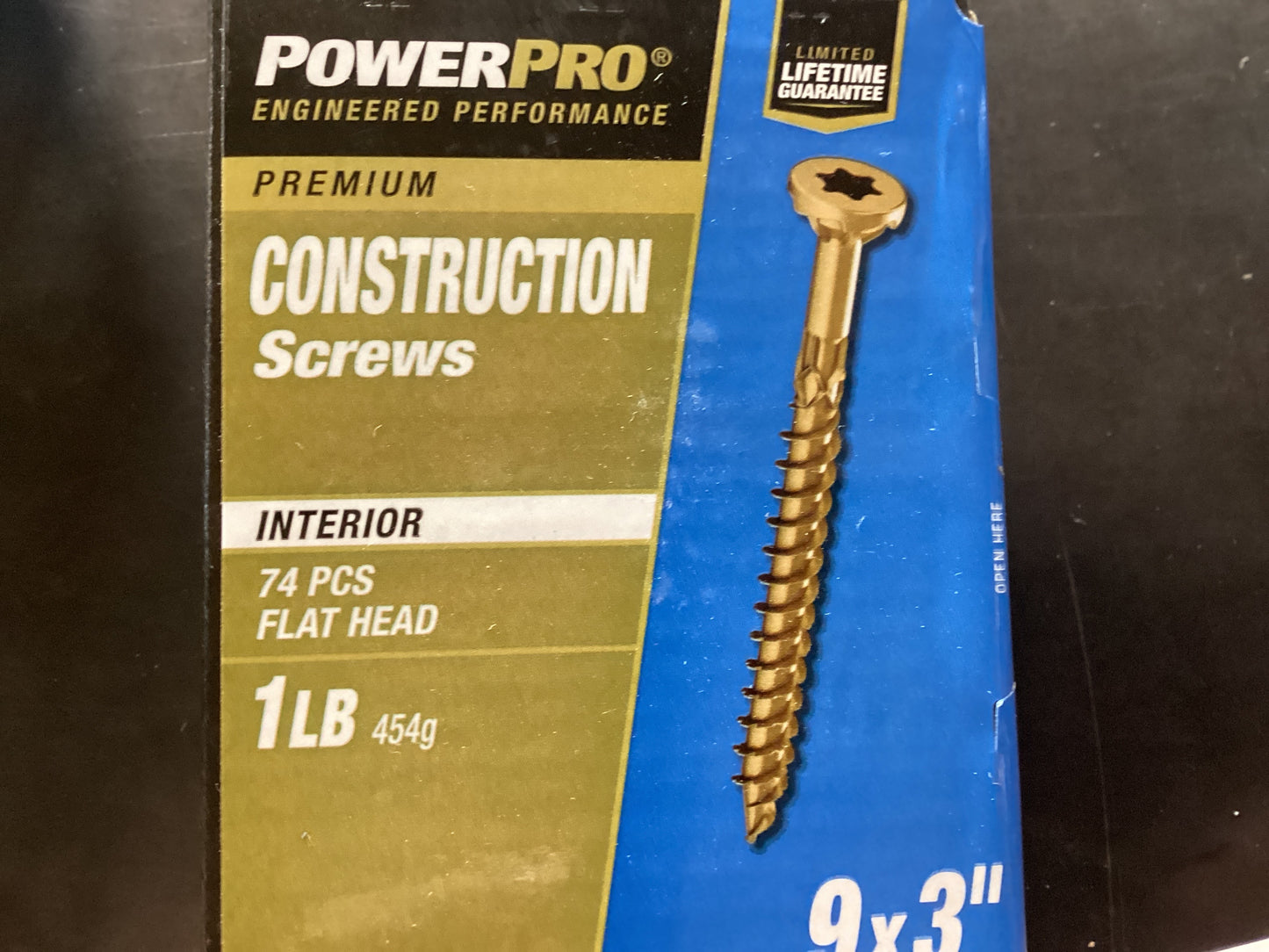 Construction Screws 9x3