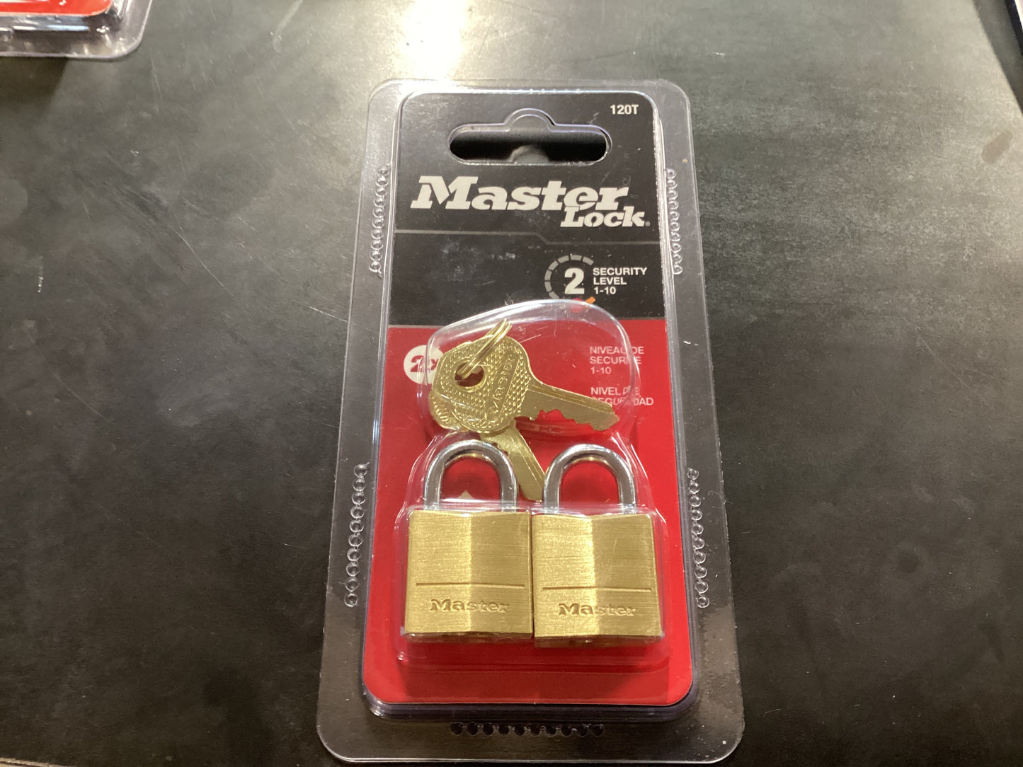Master Lock 2Pk 7/16in