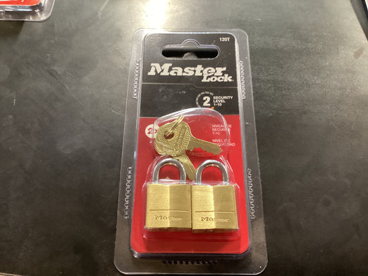 Master Lock 2Pk 7/16in