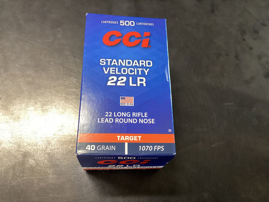 CCI 22LR 40 Grain 500