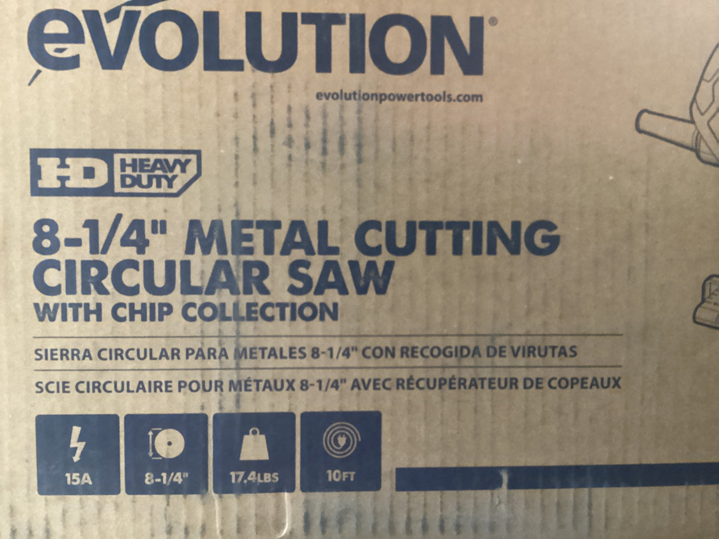 Evolution 8-1/4 Metal Cutting