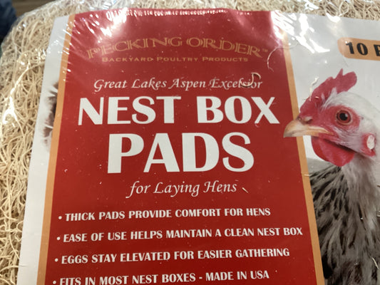 Nest Box Pads