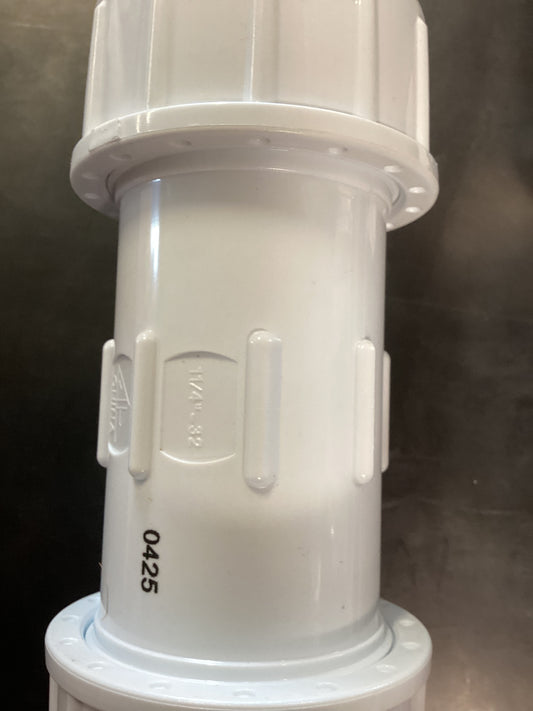 1-1/4” PVC Comp Coupling