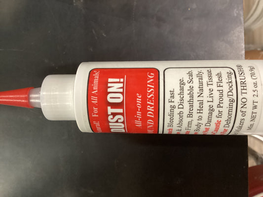 Dust On Wound Dressing