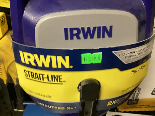 Irwin Straight line 150'