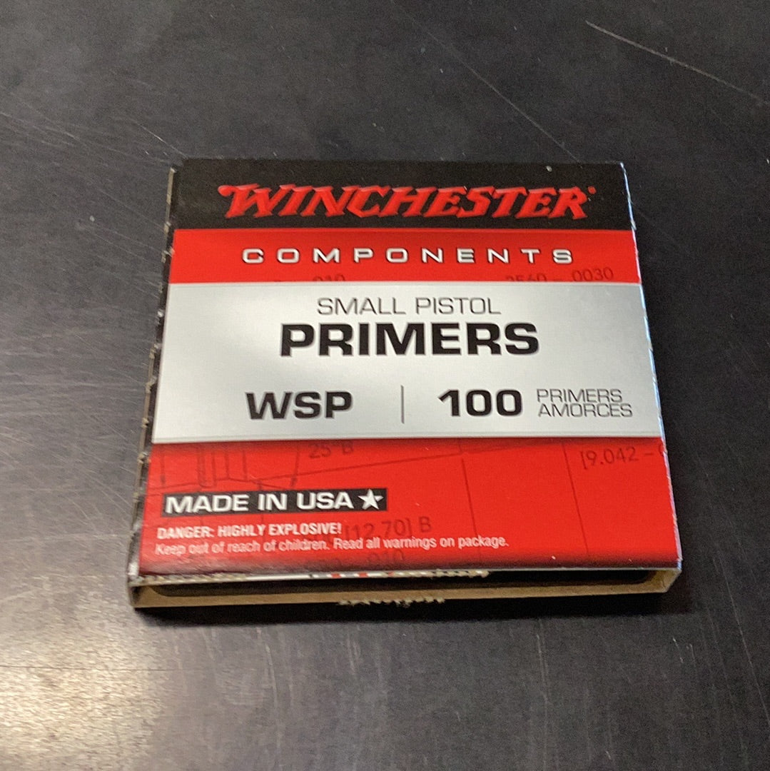 Winchester Sm Pistol Primers