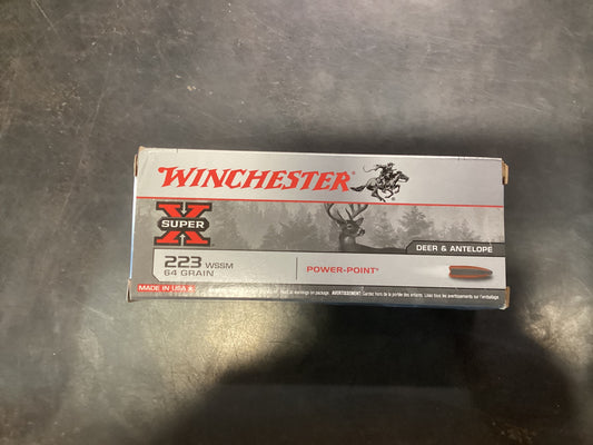 Winchester 223 wssm 64 grain