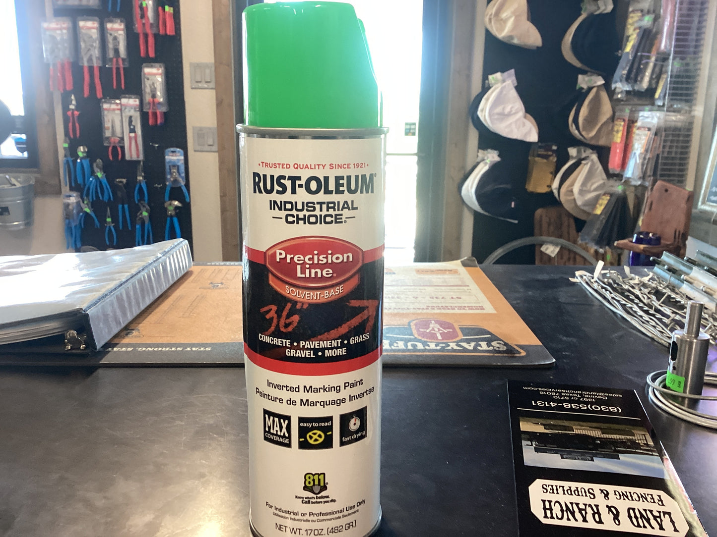Rustoleum Green Marking Pint