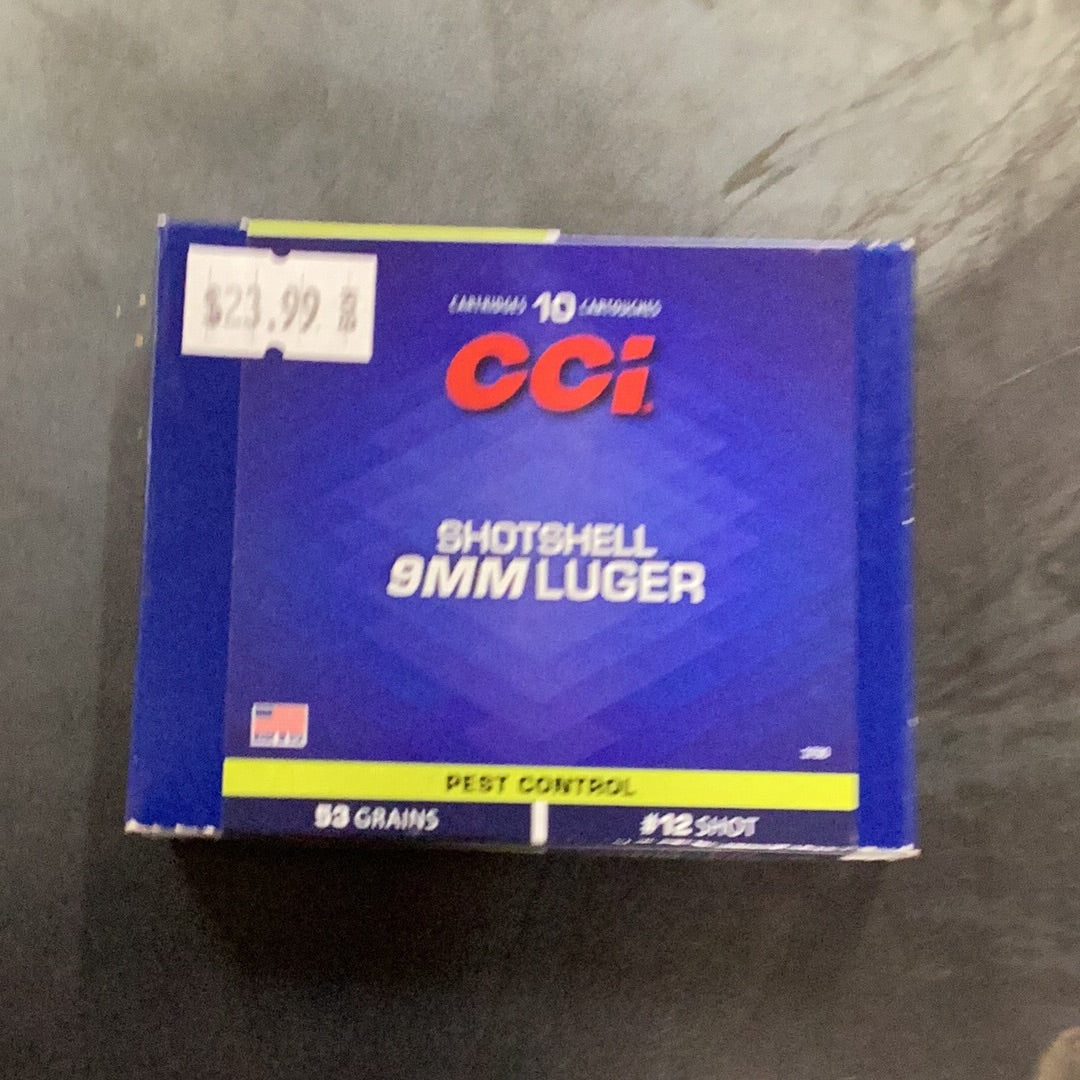 CCi 9mm 53gr #12