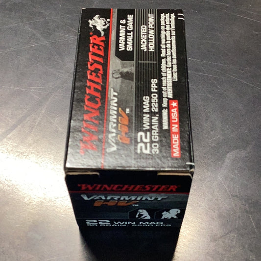 Winchester .22wmr 30gr