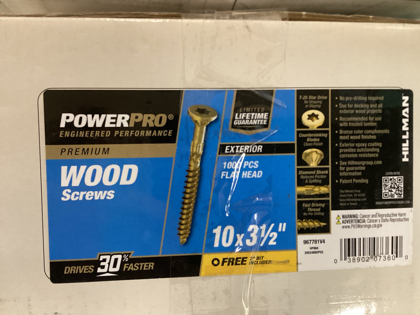 Wood Screws 10x3 1/2