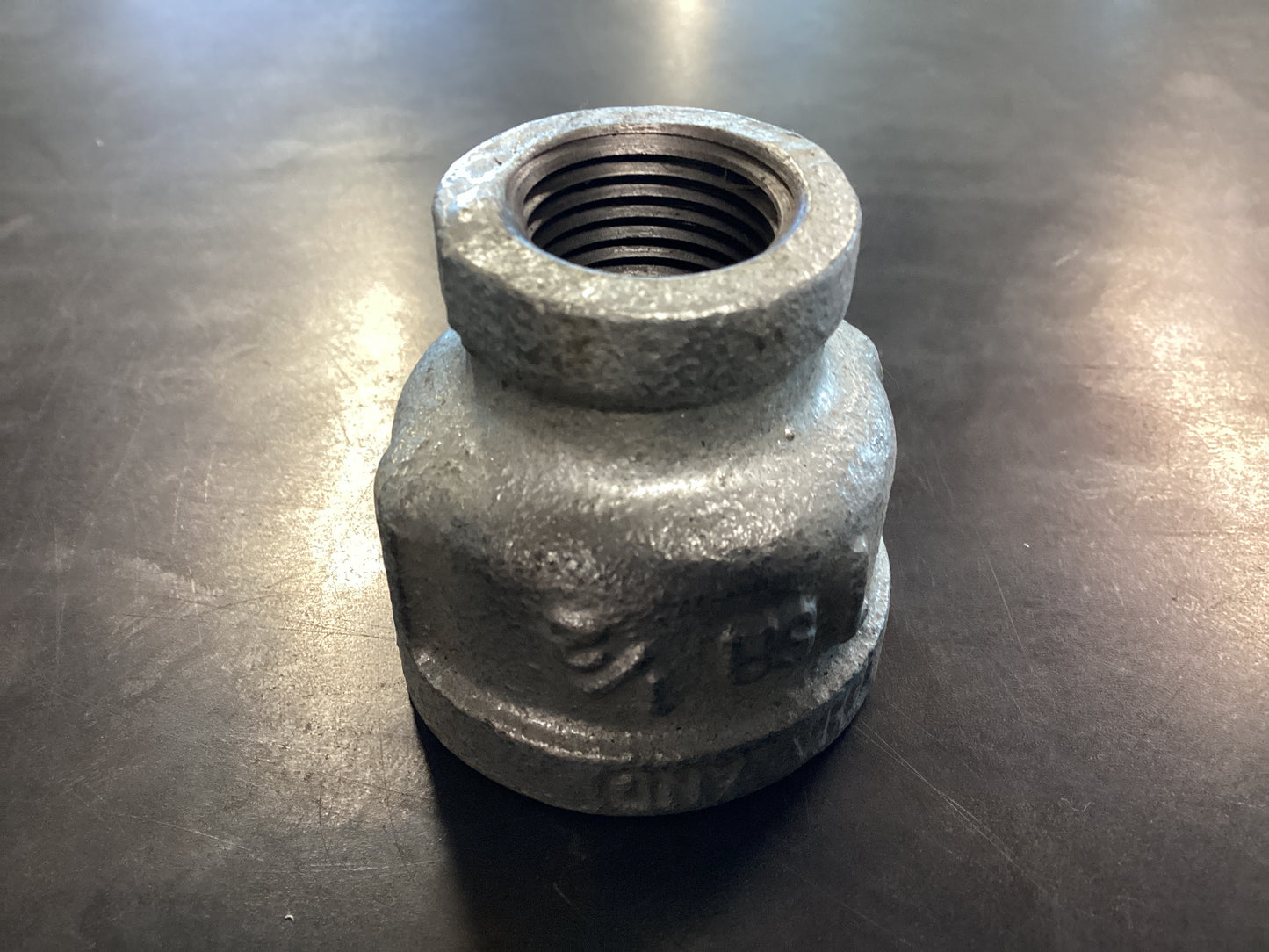 1x1/2” Galvanized Coupling PVC