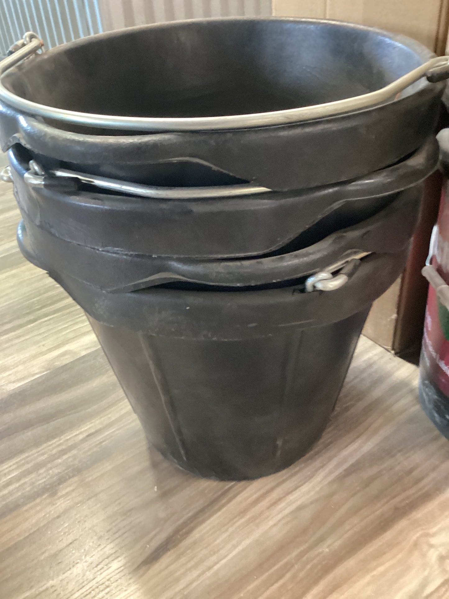 Rubber Bucket Blk
