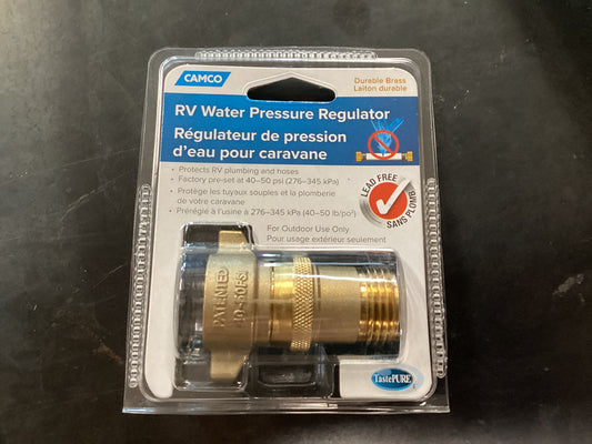 RV Water Pressure Reg