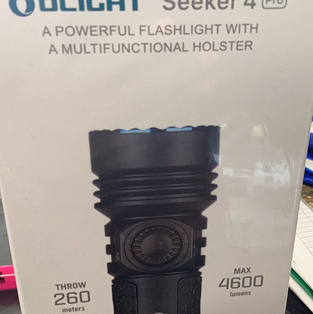 OLight Seeker 4 Pro Blk CW