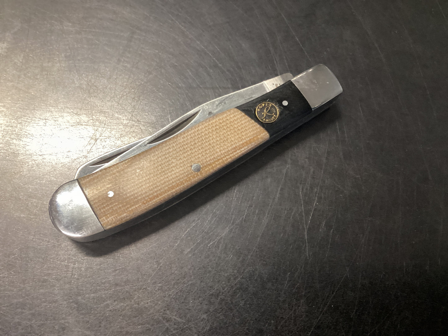 Tan Pocket Knife