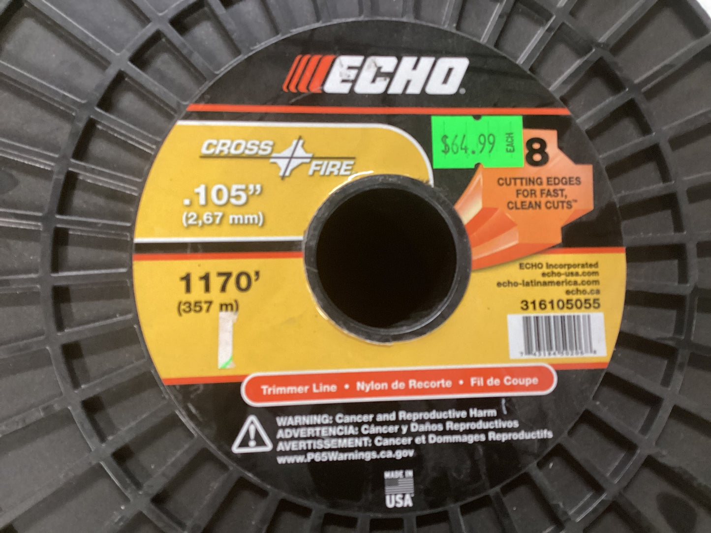 Echo .105 Cross Fire Line 1170