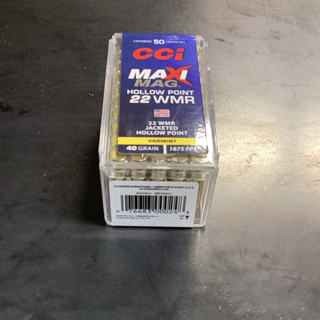 CCI Maxi Hollow 22WMR