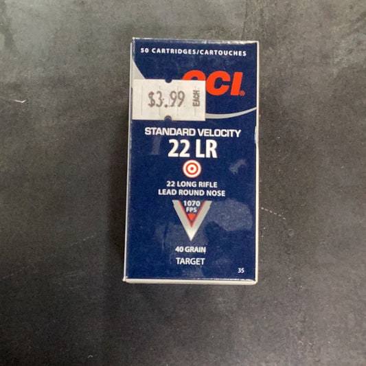 CCI 22 LR 40 Grain