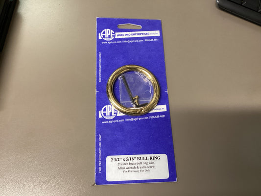 Bull Ring 2 1/2”x 5/16”