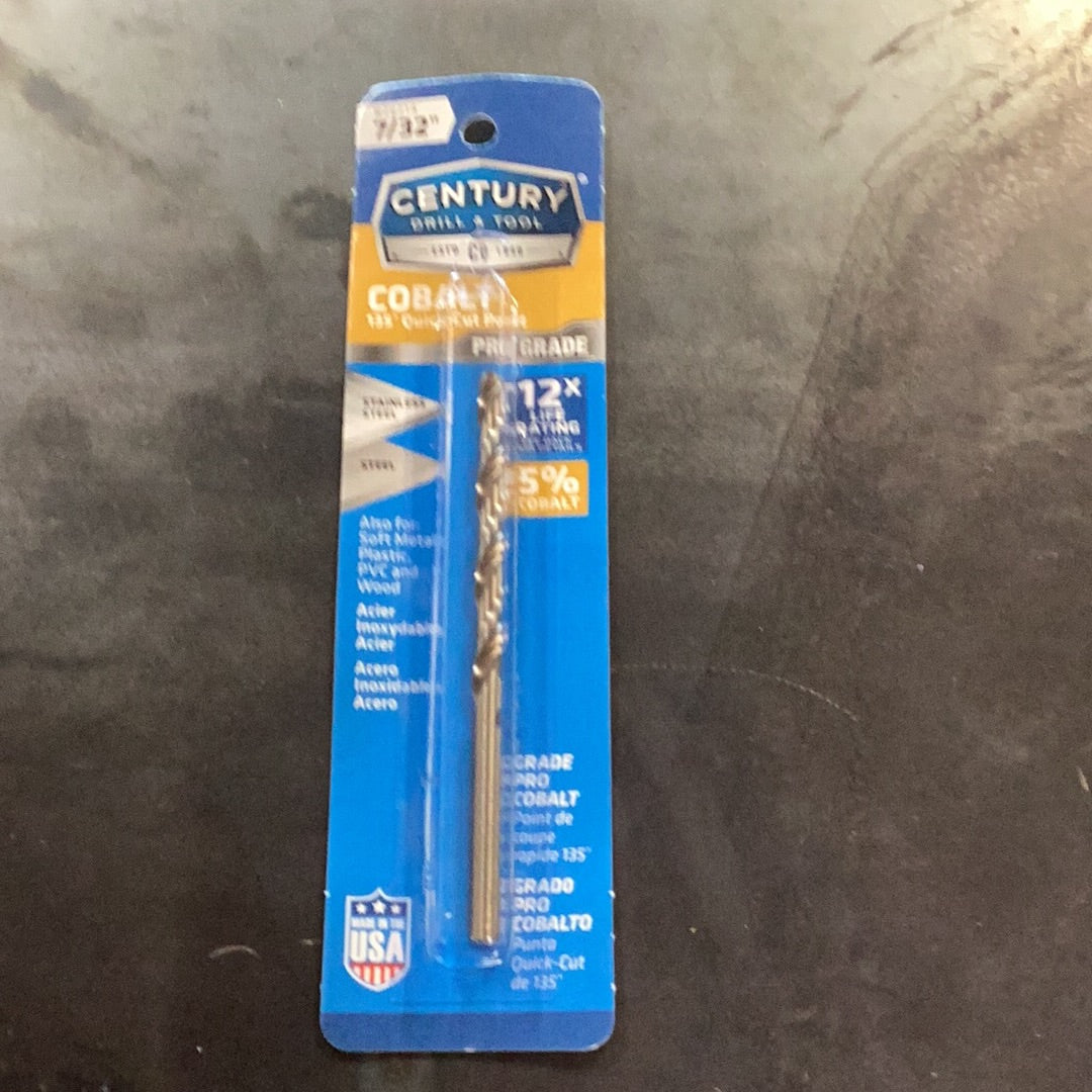 7/32 Cobalt Quick Cut