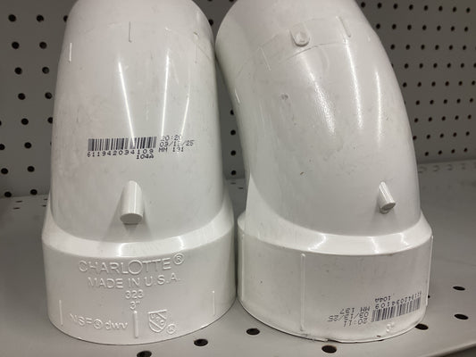 3” 45 Elbow