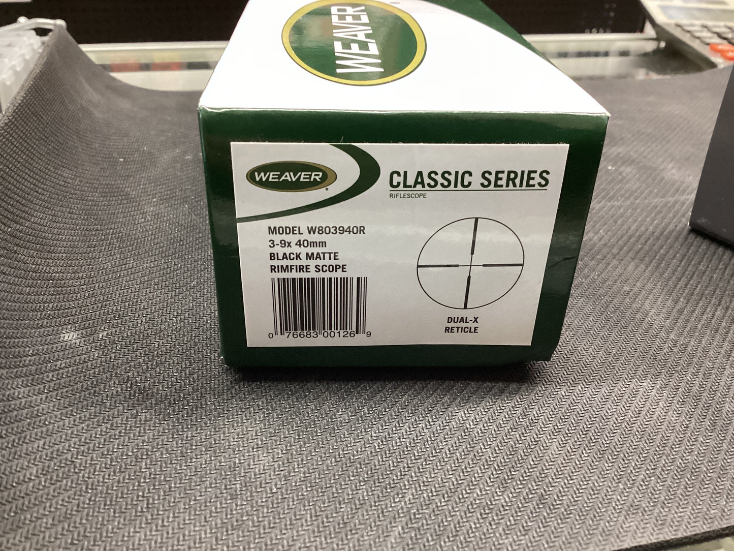 WEAVER Rifle Scope 3-9x 40mm 1” Black