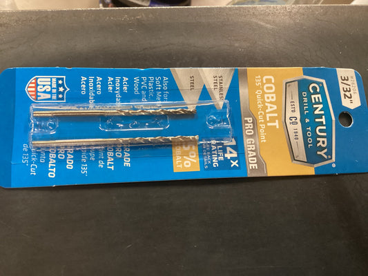 3/32 Cobalt Quick Cut