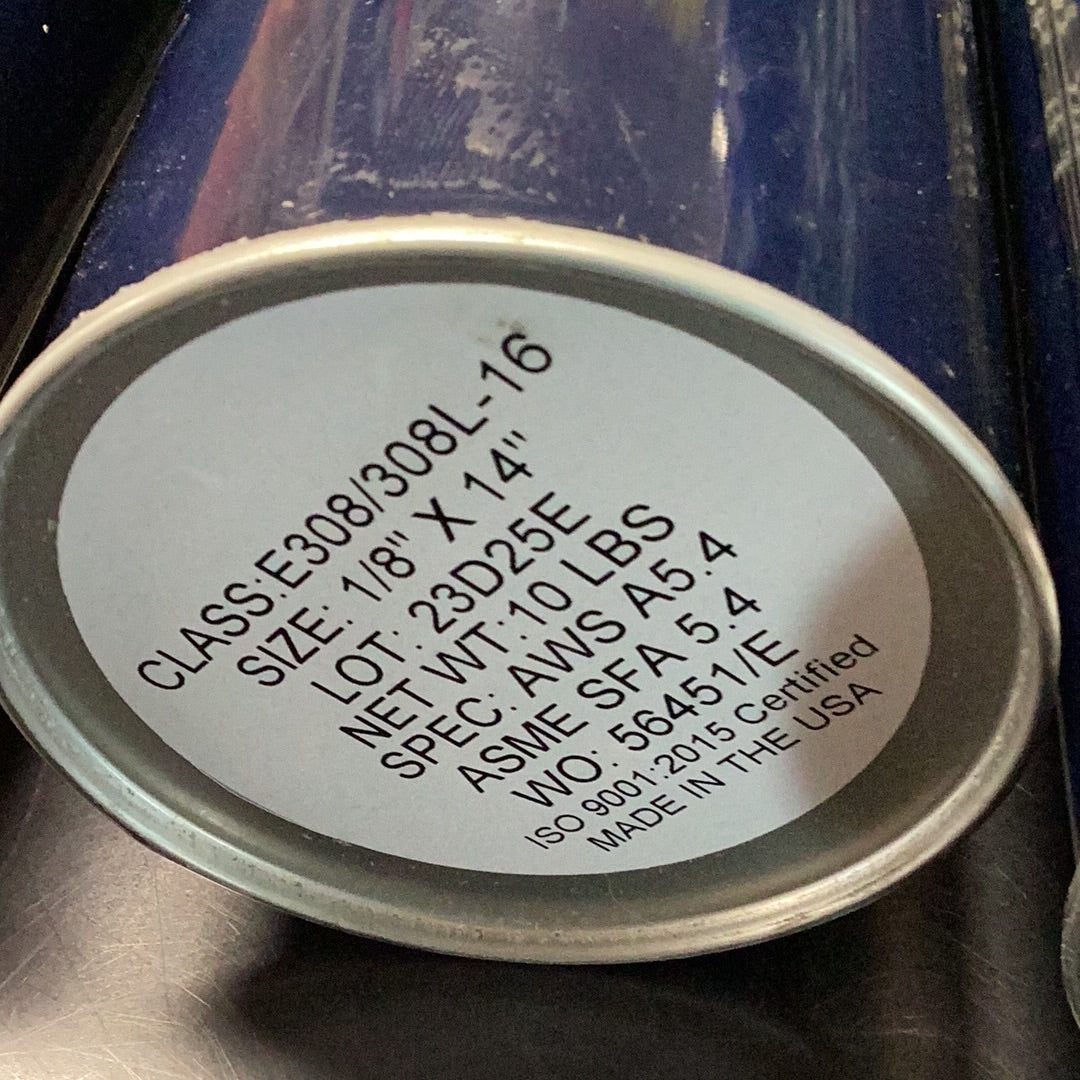 E308/308L-16 1/8 Pinnacle Alloy