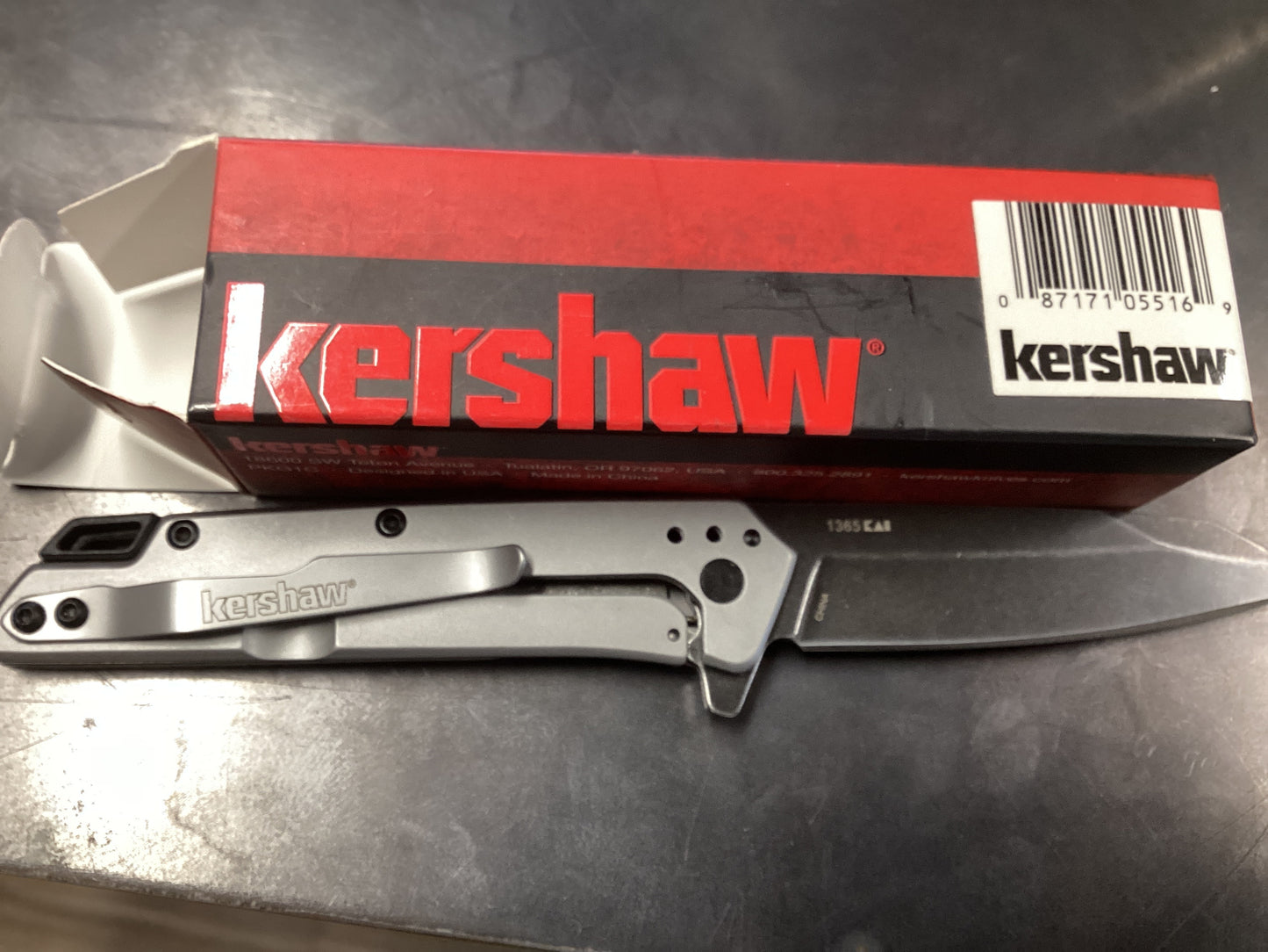 Blk wash/Stainless 1365