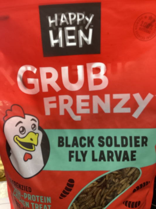 Happy Hen Grub Frenzy